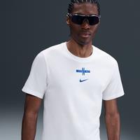 England Men's Nike Football T-Shirt - White - Cotton
