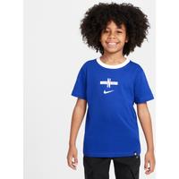 England Older Kids' Nike Football T-Shirt - Blue - Cotton