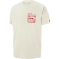 Chicago Bulls Courtside Men's Nike NBA Max90 T-Shirt - White - Cotton