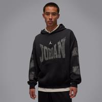 Nike Jordan Brooklyn Men's Collegiate Pullover Hoodie - Black - Cotton/Polyester