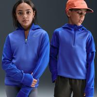Nike Older Kids' Therma-FIT 1/4-Zip Top - Blue - Polyester
