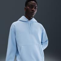 Nike Solo Swoosh Men's Pullover Hoodie - Blue - Cotton/Polyester