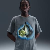 Nike Men's Basketball T-Shirt - Grey - Cotton