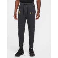 Liverpool F.C. Tech Third Men's Nike Football Fleece Joggers - Grey - Cotton/Polyester