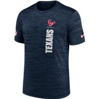 Houston Texans Sideline Velocity Men's Nike Dri-FIT NFL T-Shirt - Blue - Polyester