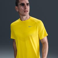 Nike Stride Men's Dri-FIT ADV Short-Sleeve Running Top - Yellow - Polyester