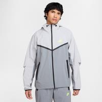 Nike Tech Men's Woven Full-Zip Windrunner Jacket - Grey - Nylon/Elastane