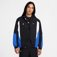 Nike Sportswear Men's Woven Track Jacket - Black - Nylon