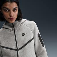 Nike Sportswear Tech Fleece Windrunner Women's Full-Zip Hoodie - Grey - Cotton/Polyester