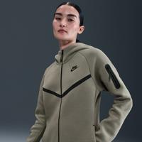 Nike Sportswear Tech Fleece Windrunner Women's Full-Zip Hoodie - Green - Cotton/Polyester
