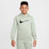 Nike Sportswear Older Kids' Fleece Pullover Hoodie - Green - Cotton/Polyester