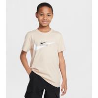 Nike Sportswear Older Kids' (Boys') T-Shirt - Brown - Cotton