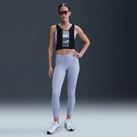 Nike Fast Women's Mid-Rise 7/8 Leggings - Purple - Polyester/Elastane