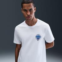 Nike Men's Basketball T-Shirt - White - Cotton