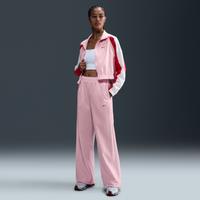 Nike Sportswear Women's Woven Trousers - Pink - Nylon/Elastane