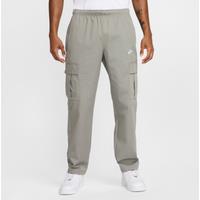 Nike Club Men's Cargo Trousers - Grey - Cotton/Polyester/Elastane