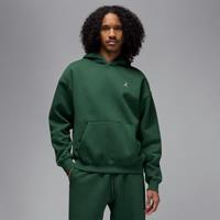 Nike Jordan Brooklyn Fleece Men's Oversized Pullover Hoodie - Green - Cotton/Polyester