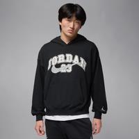 Nike Jordan MVP Men's Oversized French Terry Pullover Hoodie - Black - Cotton/Polyester
