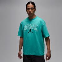 Nike Jordan Brooklyn Men's T-Shirt - Green - Cotton