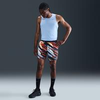 Nike Stride Men's Dri-FIT 18cm (approx.) Briefs-Lined Running Shorts - White - Polyester