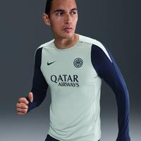 Inter Milan Strike Women's Nike Dri-FIT Football Crew-Neck Knit Top - Grey - Polyester/Elastane