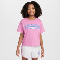 Nike Sportswear Older Kids' (Girls') T-Shirt - Pink - Cotton