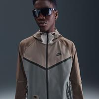 Nike Tech Men's Woven Windrunner Full-Zip Jacket - Grey - Nylon/Elastane