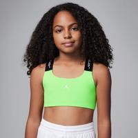 Nike Jordan Dri-FIT Sport Older Kids' Indy Bra - Green - Polyester