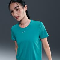 Nike One Classic Women's Dri-FIT Short-Sleeve Top - Green - Polyester/Elastane