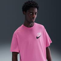 Nike Solo Swoosh Men's T-Shirt - Pink - Cotton