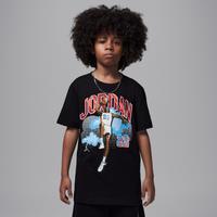 Nike Jordan Customised Air Older Kids' Digi T-Shirt - Black - Cotton