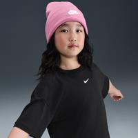 Nike Sportswear Older Kids' (Girls') Oversized T-Shirt - Black - Cotton