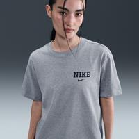 Nike Sportswear Women's T-shirt - Grey - Cotton