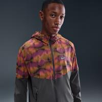 Nike Miler Men's Running Jacket - Grey - Polyester/Elastane