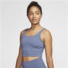 Nike Yoga Luxe Women's Infinalon Crop Top - Blue