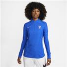 FFF Strike Elite Women's Nike Dri-FIT ADV Football Drill Top - Blue