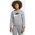 Nike Sportswear Club Fleece Older Kids' (Boys') Crew - Grey