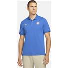The Nike Polo Chelsea F.C. Men's Slim-Fit Polo - Blue