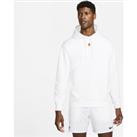 NikeCourt Men's Fleece Tennis Hoodie - White