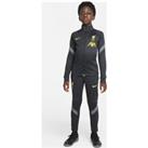 Liverpool F.C. Strike Older Kids' Nike Dri-FIT Knit Football Tracksuit - Black