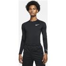 Nike Pro Dri-FIT Men's Tight-Fit Long-Sleeve Top - Black