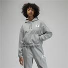 Jordan Essentials Women's Fleece Hoodie - Grey