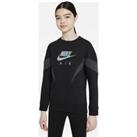 Nike Air Older Kids' (Girls') French Terry Sweatshirt - Black