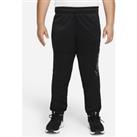 Nike Therma-FIT Older Kids' (Boys') Graphic Tapered Training Trousers (Extended Size) - Black