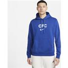 Chelsea F.C. Club Fleece Men's Pullover Hoodie - Blue