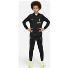 Tottenham Hotspur Strike Older Kids' Nike Dri-FIT Knit Tracksuit - Black