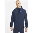 Nike Pro Dri-FIT Flex Vent Max Men's Full-Zip Hooded Training Jacket - Blue