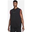 Nike Dri-FIT Men's Sleeveless Hooded Pullover Training Top - Black