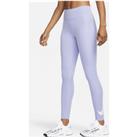 Nike Swoosh Run Women's Mid-Rise 7/8-Length Running Leggings - Purple