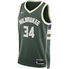 Milwaukee Bucks Icon Edition 2022/23 Nike Dri-FIT NBA Swingman Jersey - Green